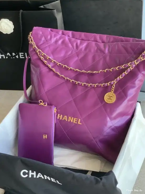 First Bag Ru CHANEL HANDBAG 22 LARGE 0619